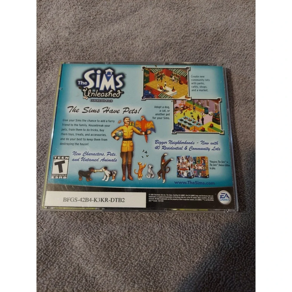 SimCity 4 PC Game & The Sims Unleashed Expansion Pack - Retro Gaming‎